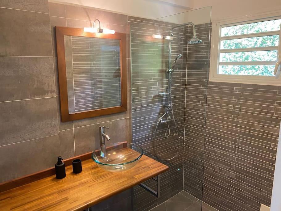 Les Terrasses De Maelle - Jolie Villa F4 Vue Mer Riviere-Salee Экстерьер фото